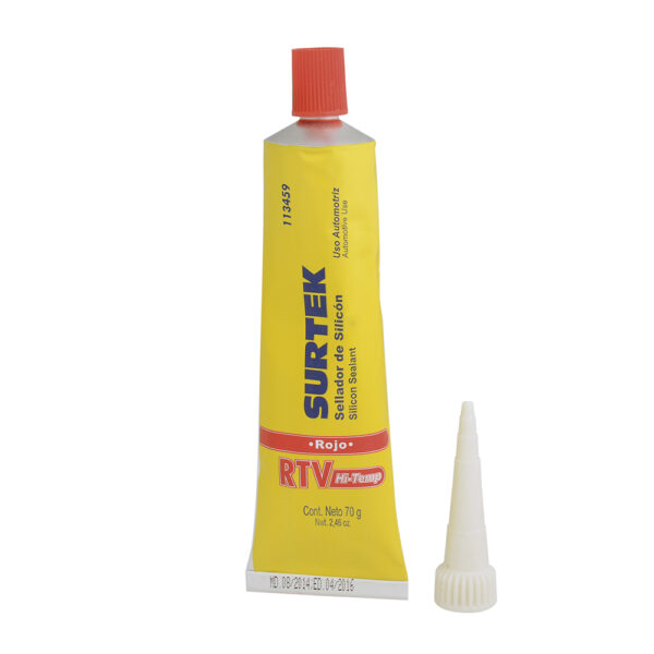 SILICON AUTOMOT COLOR ROJO SURTEK