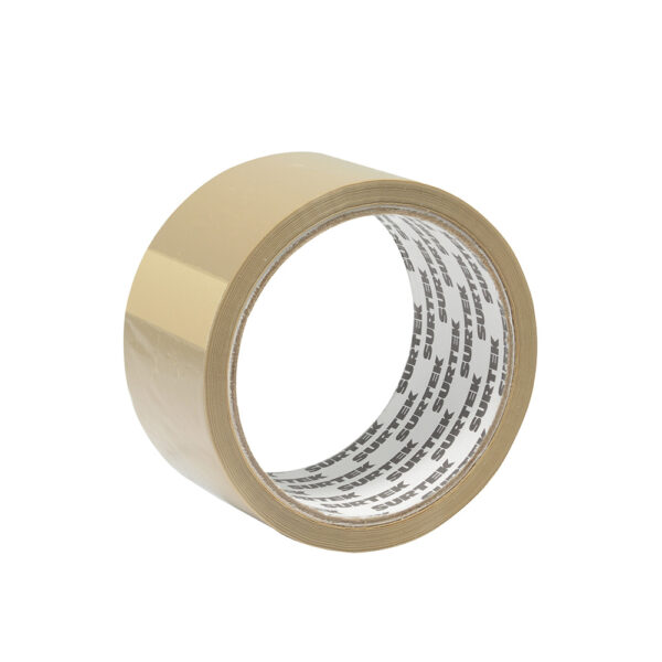 CINTA DE EMPAQUE 2X50MT 138017 SURTEK CANELA