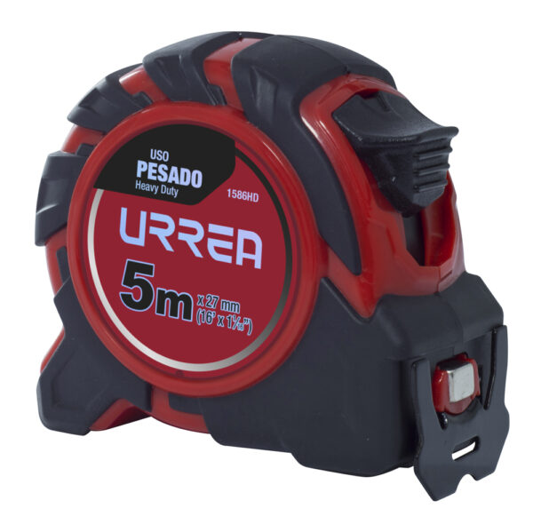 FLEXOMETRO 1586HD 5MT URREA27MM USO PESADO
