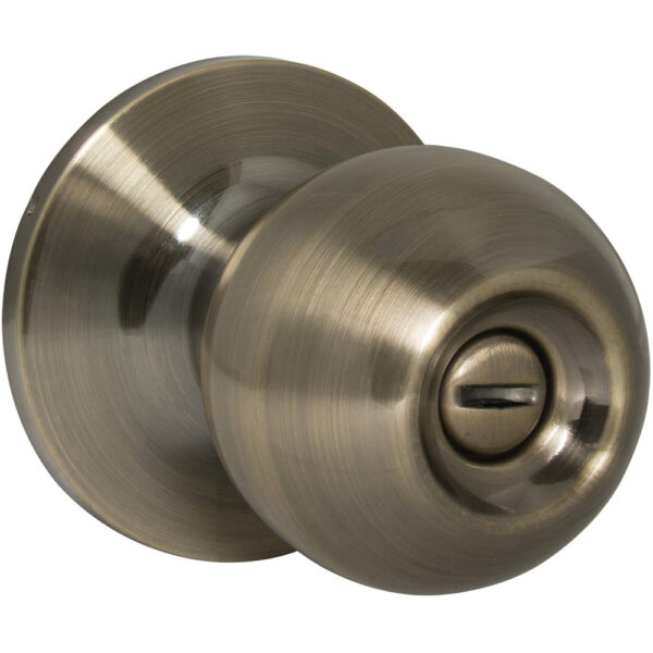 CERRADURA DE CILINDRO 16POPPROLOK LLAVE-CIEGO LATON ANT