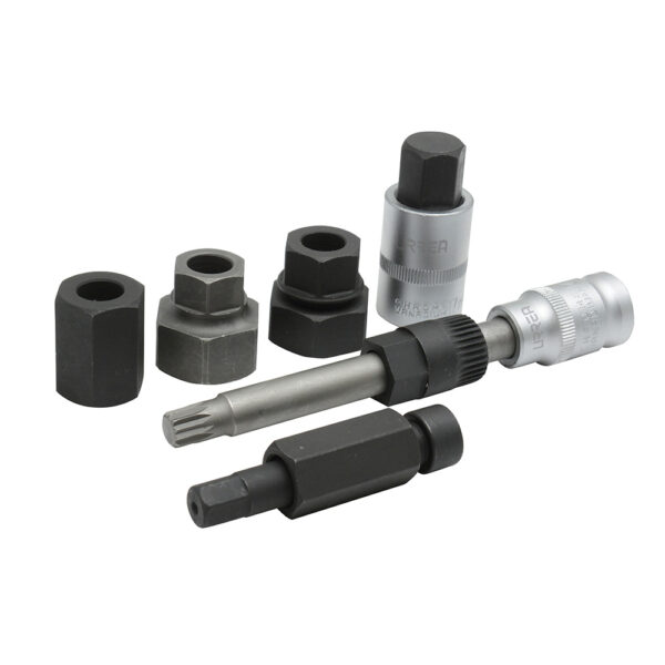 JGO DADOS Y PUNTAS URREA 2306PARA EL ALTERNADOR 7PZ