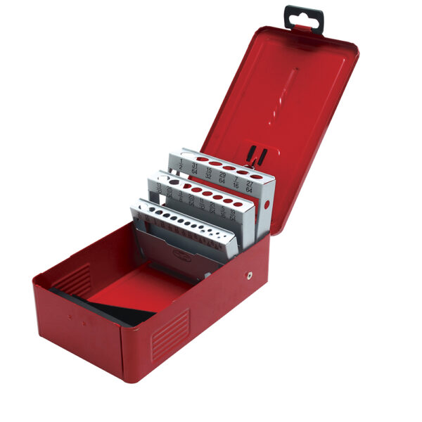 CAJA METALICA PARA 29 BROCAS URREA