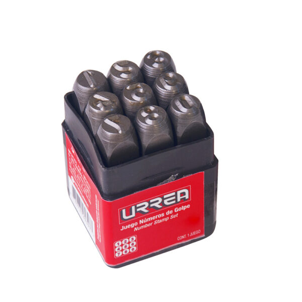 JUEGO NUMEROS DE GOLPE 4MM 5/32 42N4 URREA