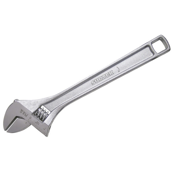 LLAVE AJUSTABLE 10" SURTEK 510APERTURA 1-1/8" CROMADA