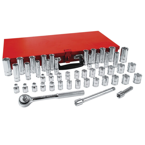 AUTOCLE COMBINADO 48PZA 5200BURREA CON CUADRO DE 3/8"