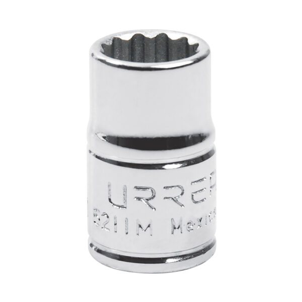 DADO 3/8 CORTO 12 PTAS 11MM5211M URREA