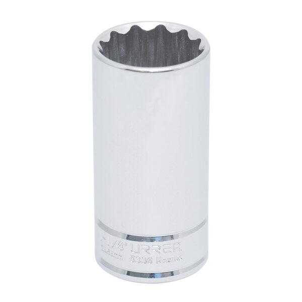 DADO 1/2X1-1/8" URREA 533612 PTS LARGO CROMADO