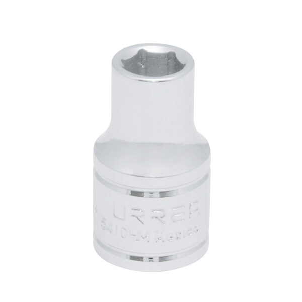 DADO 1/2"X11MM URREA 5411HM6 PTS CORTO CROMADO