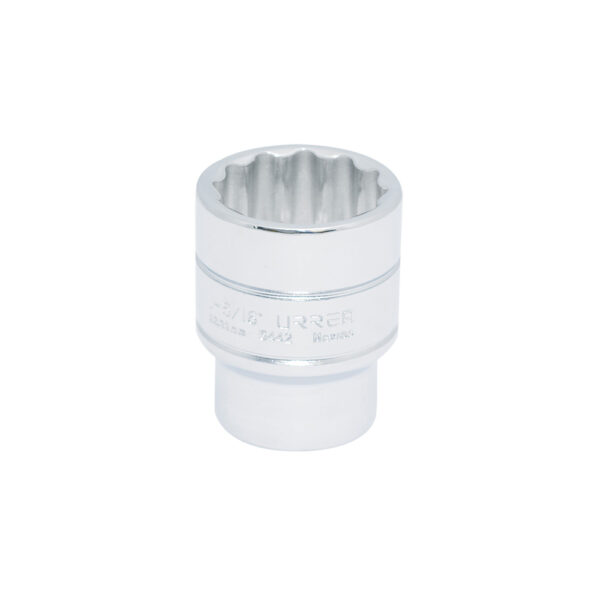 DADO 1/2X1-5/16" URREA 544212PTS CORTO CROMADO