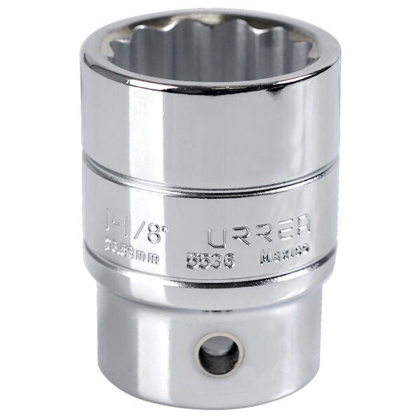 DADO 3/4X1-1/8 " URREA 553612 PTS CORTO CROMADO