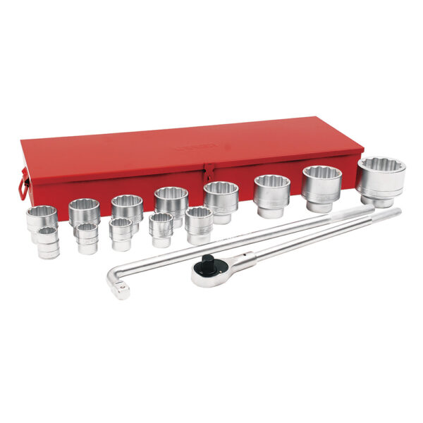 AUTOCLE FRACCIONAL 15PZA 5800AURREA CON CUADRO DE 1"