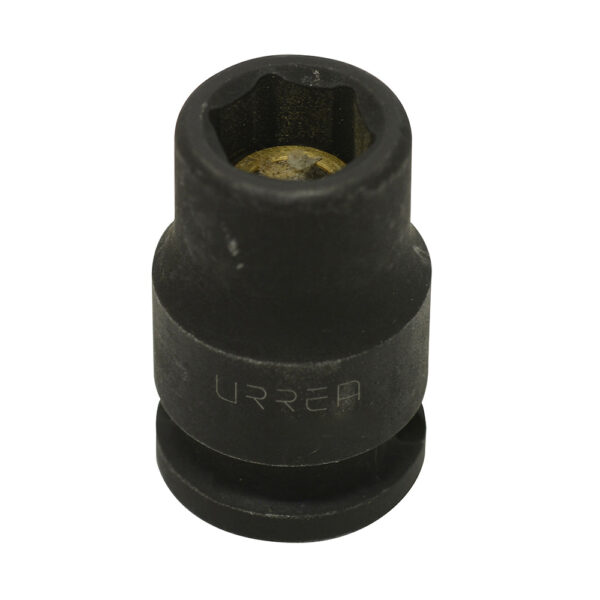 DADO 3/8"X13MM URREA 7213MHMCON IMAN 6 PTS CORTO P/IMPACTO