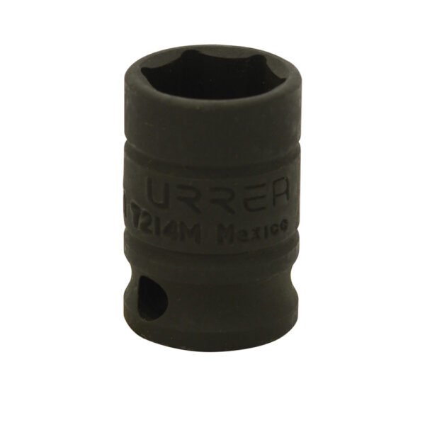 DADO 3/8"X14MM URREA 7214M6 PTS CORTO PARA IMPACTO