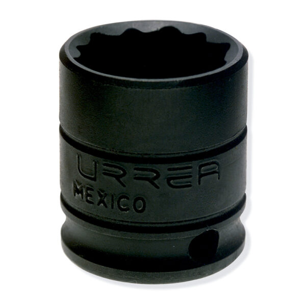 DADO 3/8X1/2" URREA 721612 PTS CORTO PARA IMPACTO