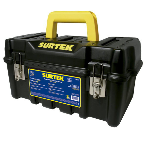 CAJA PORTA HERRAMIENTA CPS17SURTEK 17 PLASTICO