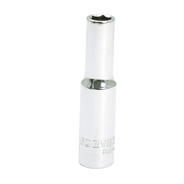 DADO 1/4"X7MM SURTEK F4407HLM6 PTS LARGO CROMADO