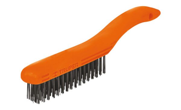 CEPILLO CEA-54 TRUPER CERDAS ACERO 64 PINCELES C/MGO