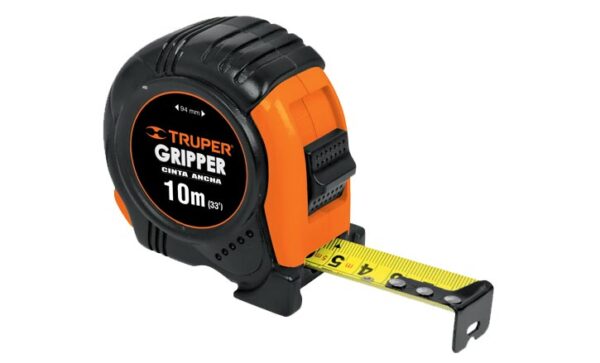 FLEXOMETRO FH-10M 10M 1 1/4 TRUPER GRIPPER CONTRA IMPACTO
