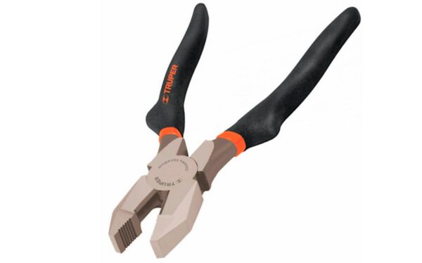 PINZA ELECTRICISTA T201-8 8"TRUPER MANGO PVC