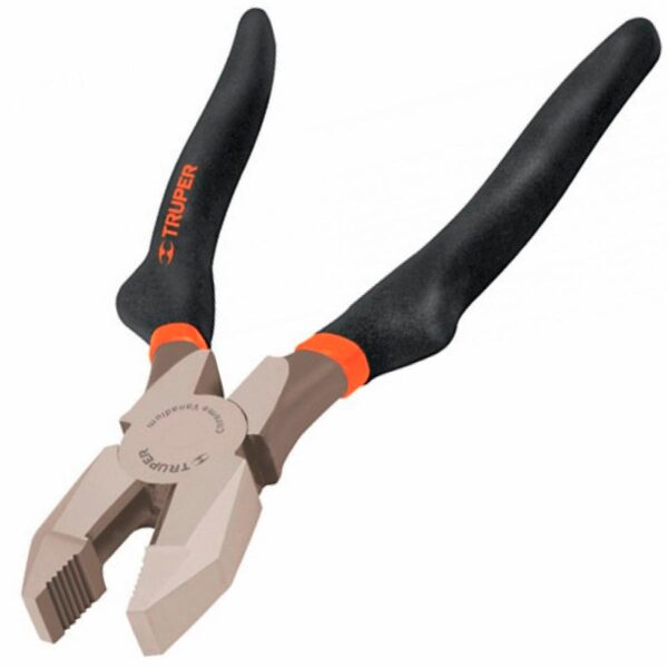 PINZA ELECTRICISTA T201-9 9"TRUPER MANGO PVC
