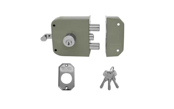 CERRADURA S15-EP PINTADA TOVERDE SOBREPONER