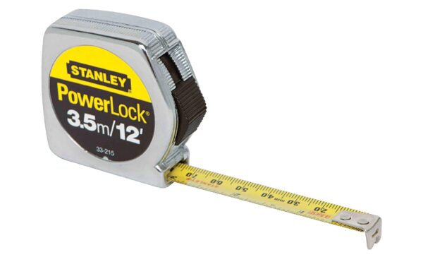 FLEXOMETRO 1/2 3.5MT POWERLOCKMETAL 33-215 STANLEY