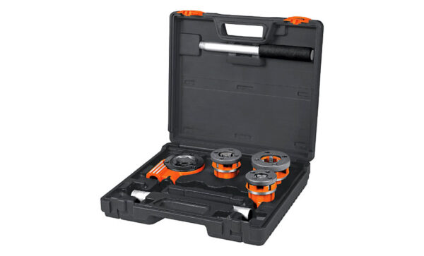 TARRAJA P/TUBO TA-850 TRUPER 4PZA CABEZAL REVERSIBLE