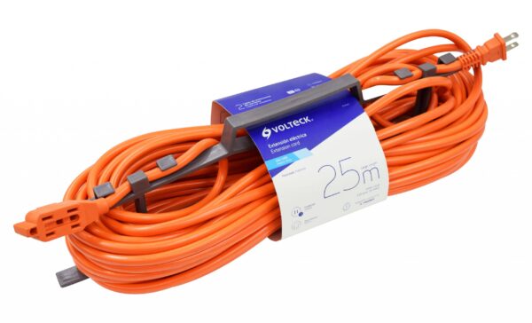 EXTENSION ER-25X16 25M VOLTECH ELECTRICA USO RUDO CALIBRE 16