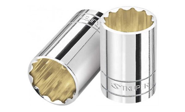 DADO 1/2"X22MM TRUPER 1353612 PTS CORTO CROMADO