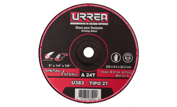DISCO T/27 METAL 9X1/4M/PES U383 URREA