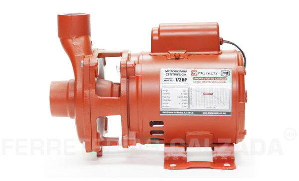 BOMBA DOMESTICA 1/2HP MOT0.50-2CH MUNICH