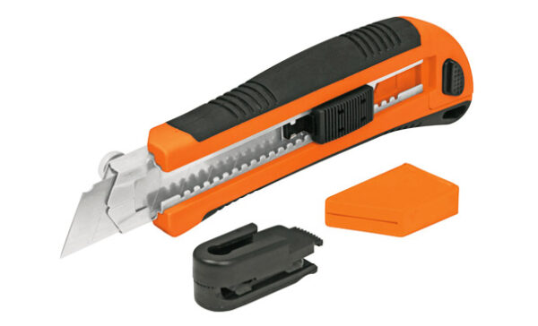 CUTTER CUT-7X 25MM TRUPER PLASTICO C/GRIP TRABAJO PESADO