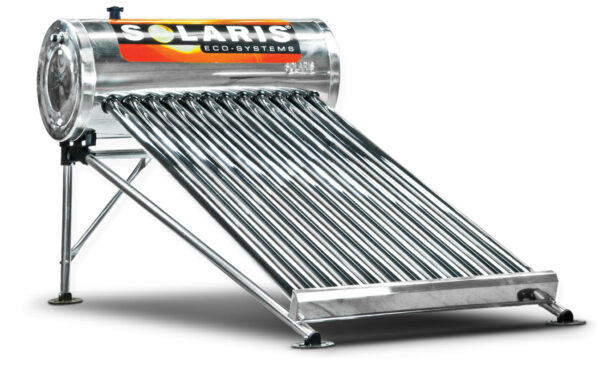 CALENTADOR SOLAR 12 TUBOS ACERO INOX
