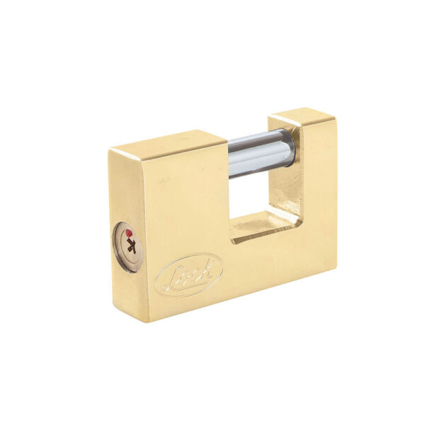 CANDADO ACERO P/CORTINA 80MML22C80TLBB LOCK LATON BRILLANT