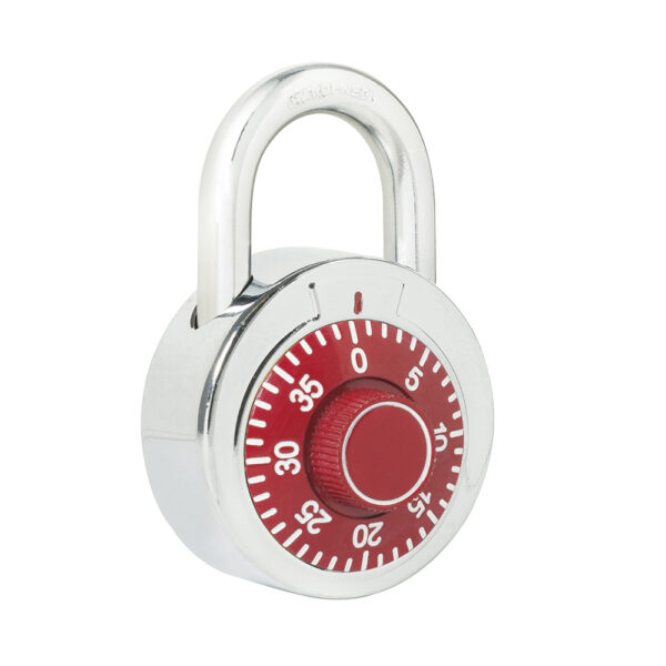 CANDADO DE COMBINACION 50MML26S50RJB ROJO LOCK DE DISCO