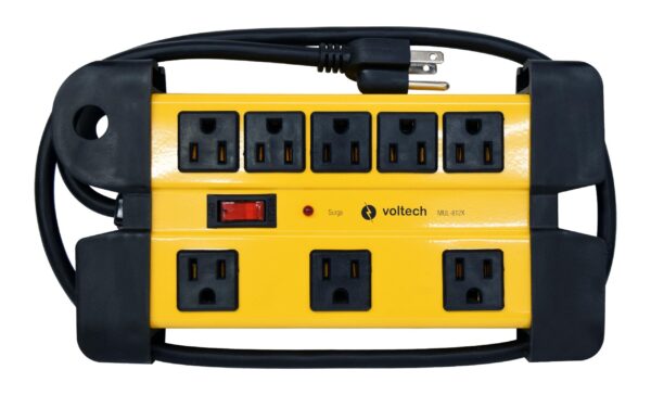 MULTICONTACTO MUL-812X VOLTECH 8 ENTRADAS C/TIERRA