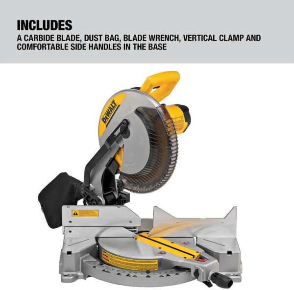 SIERRA INGLETE DWS715-B3 12"DEWALT COMPACTA 15AMP - Image 3